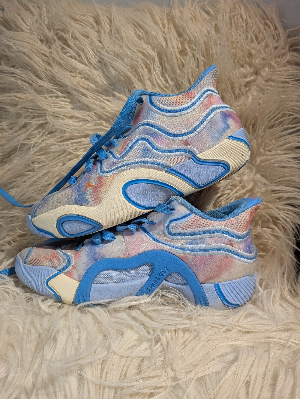Jordan Tatum 3 Tie Dye Basketball. Shoes Youth Size 4.5
